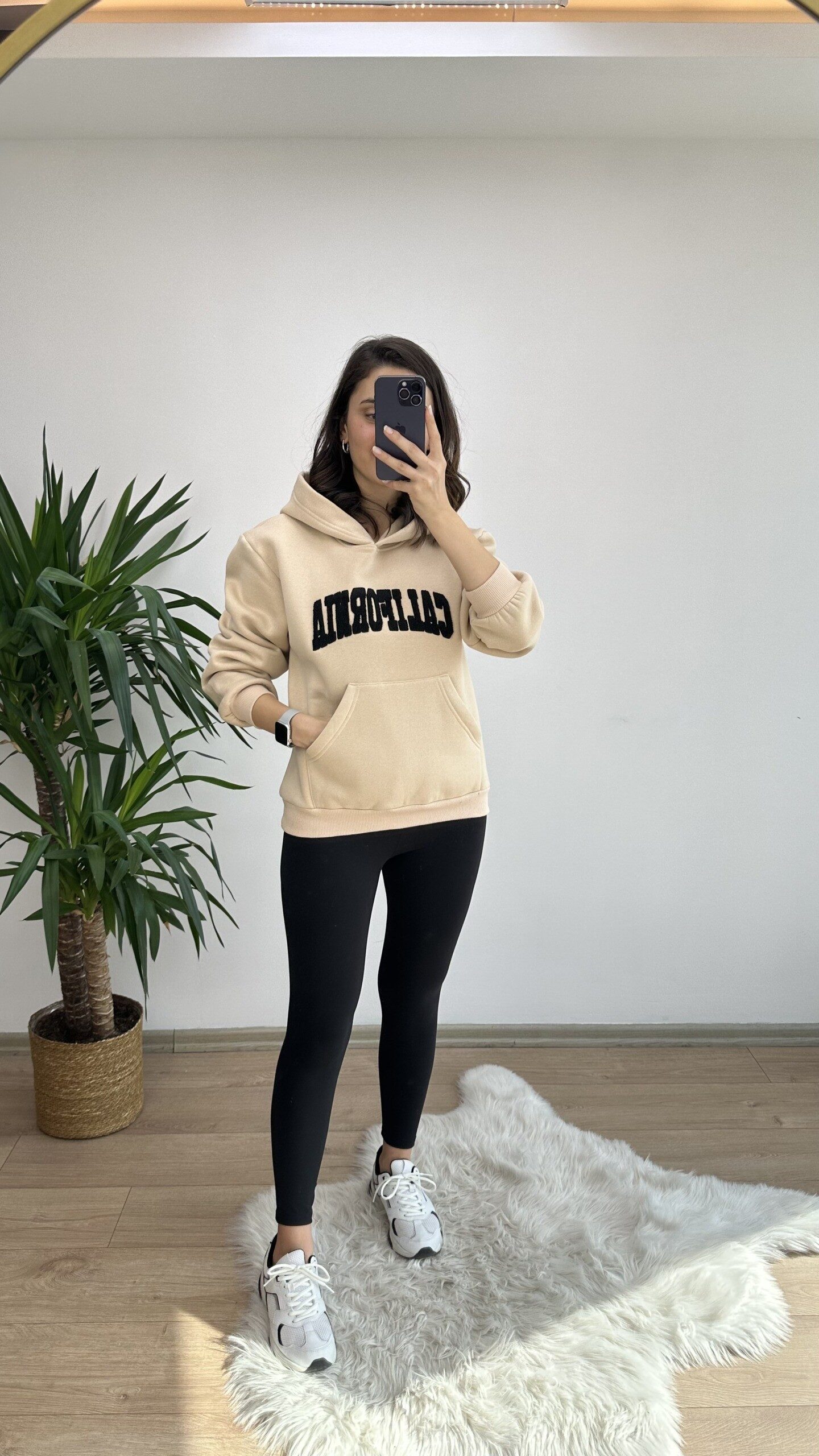 Mango CALİFORNİA Sweat—Bej - Görsel 6