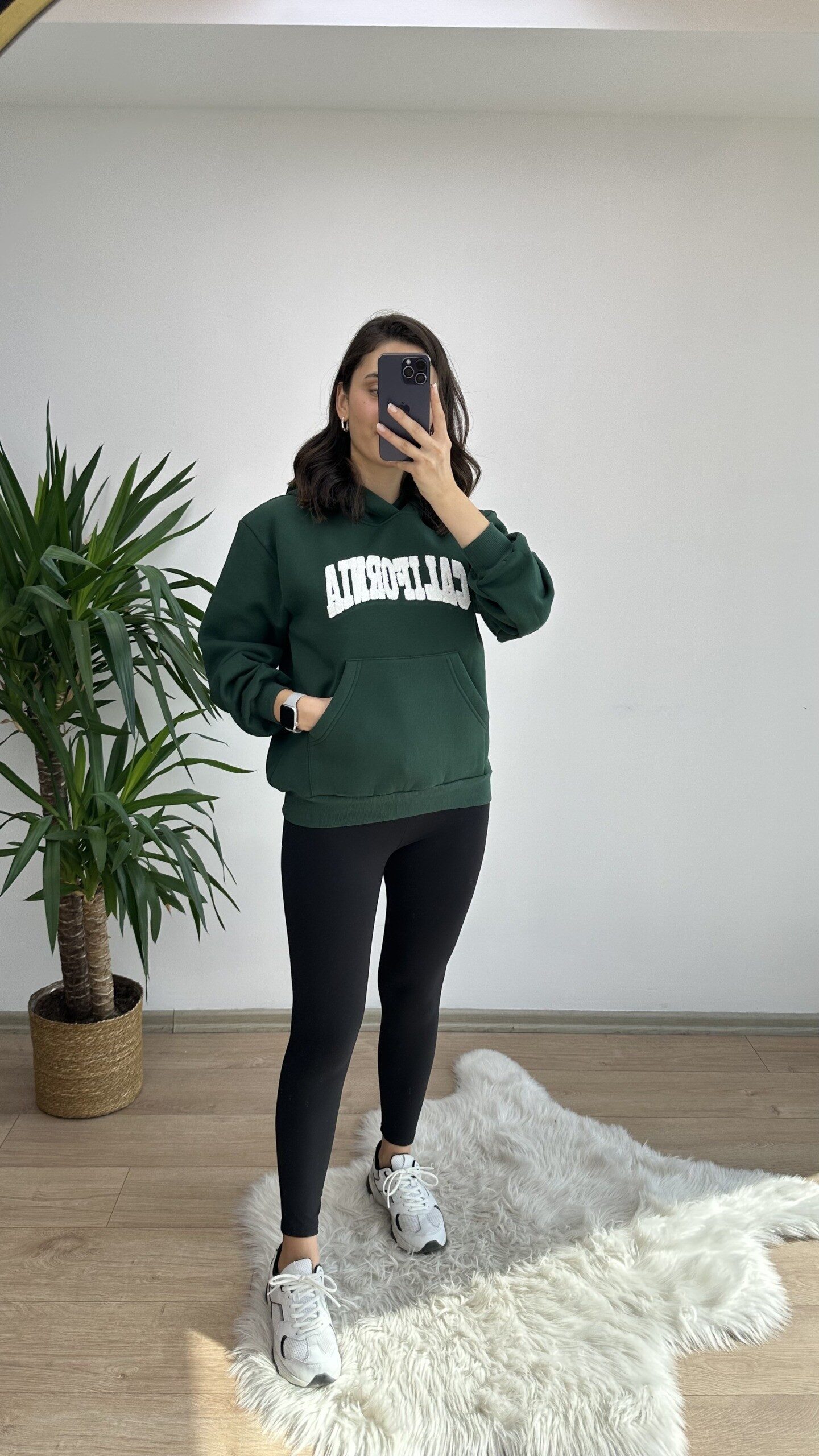 Mango CALİFORNİA Sweat—Yeşil - Görsel 5