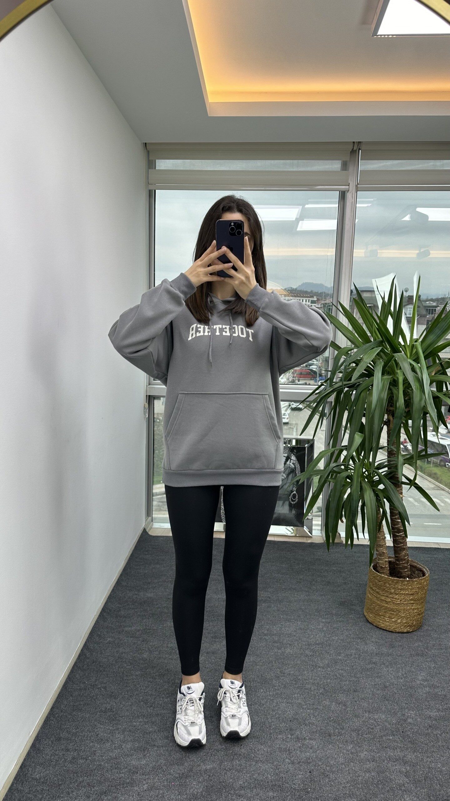 Gri TOGETHER Sweat - Görsel 5